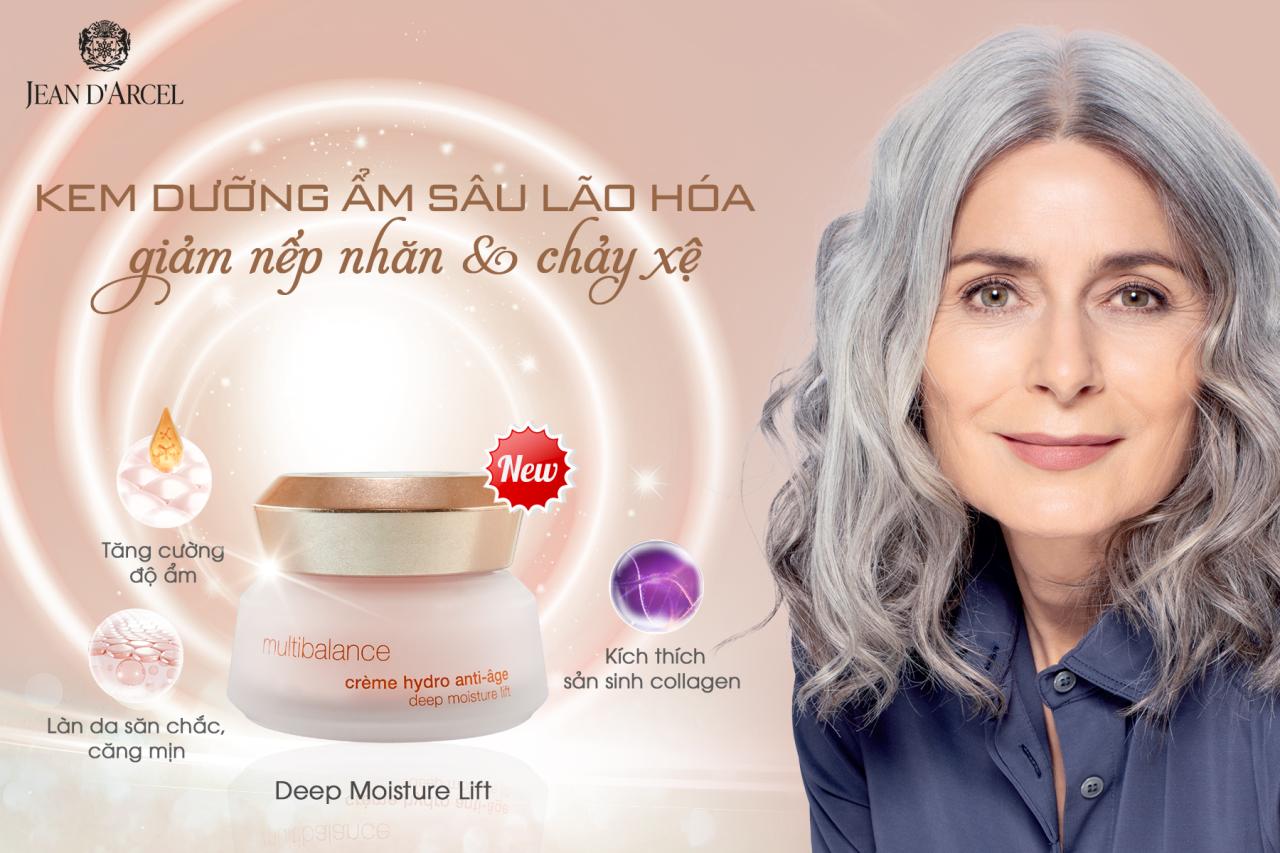 J183- Deep Moisture Lift- Kem dưỡng ẩm sâu lão hóa, giảm nếp nhăn và chảy xệ