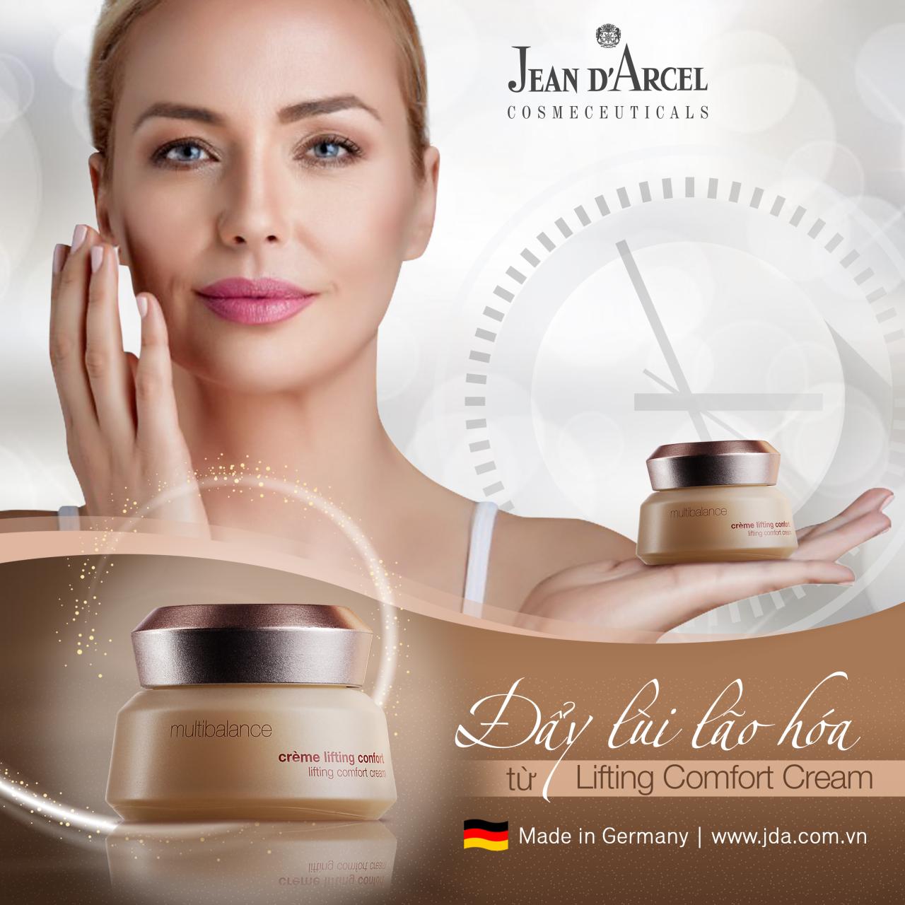 Kem dưỡng giúp giảm nếp nhăn và chảy xệ