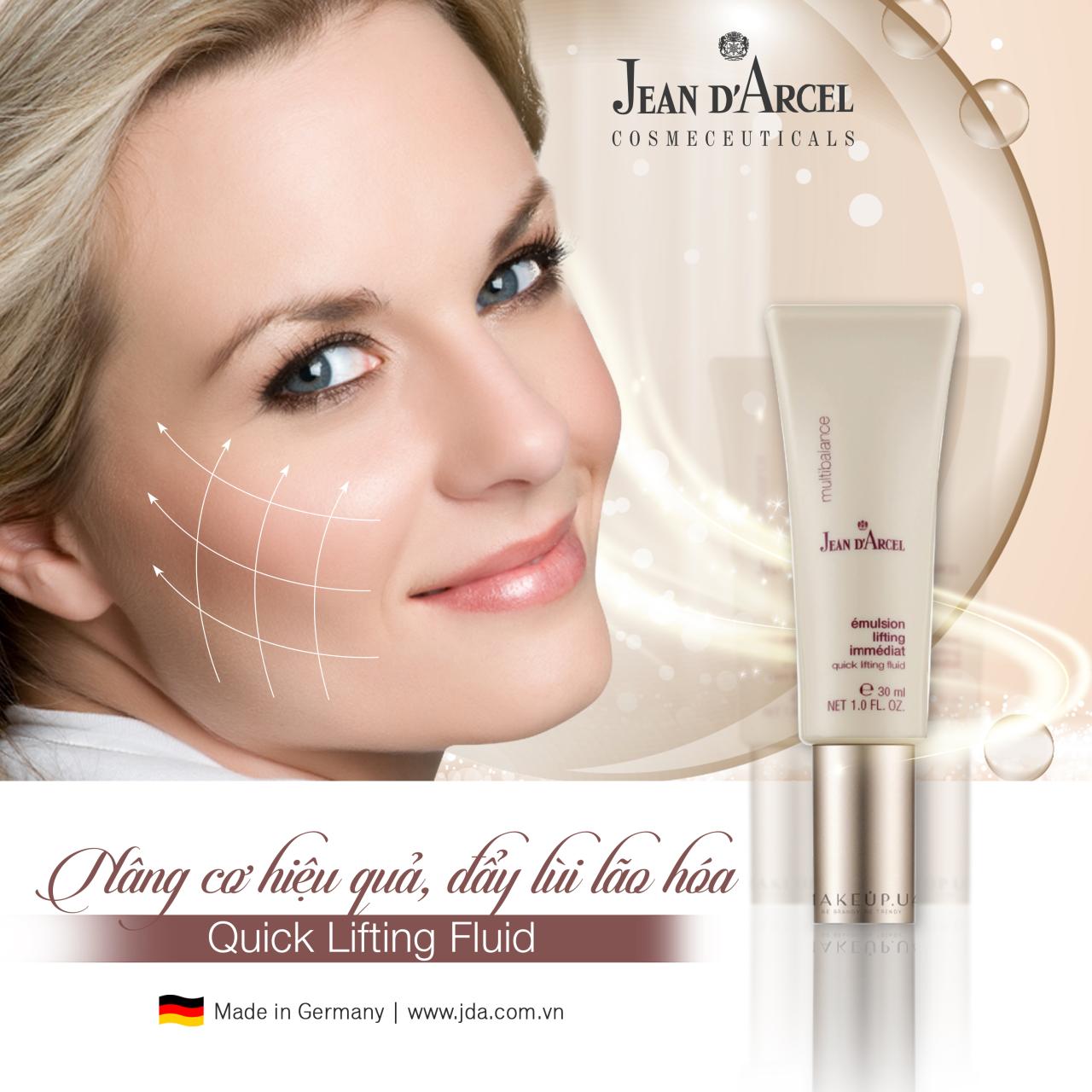 Sữa dưỡng giúp giảm nếp nhăn và chảy xệ