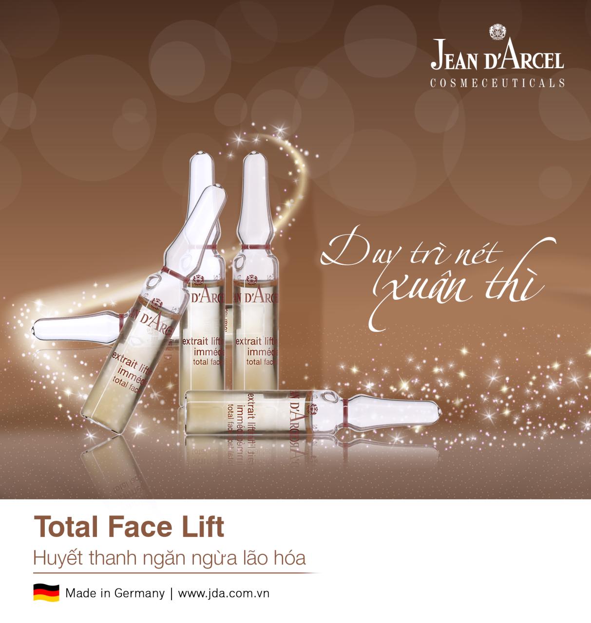 Huyết thanh giúp giảm nếp nhăn và chảy xệ