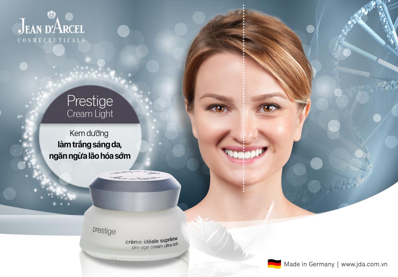 Kem dưỡng làm trắng sáng da, ngăn ngừa lão hóa sớm