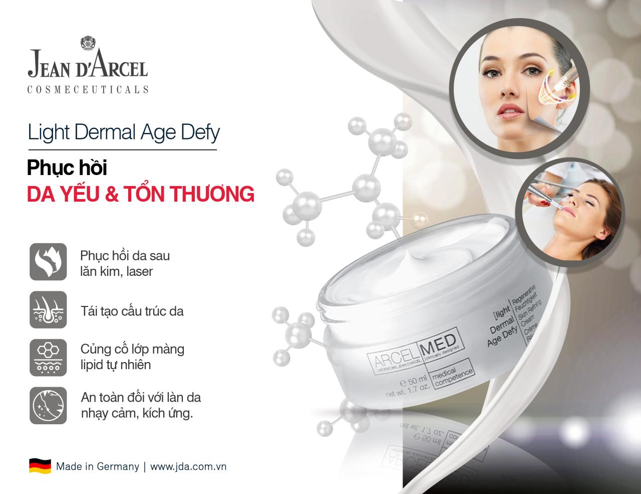 Kem giúp phục hồi da yếu hoặc bị tổn thương (sau laser, lăn kim)