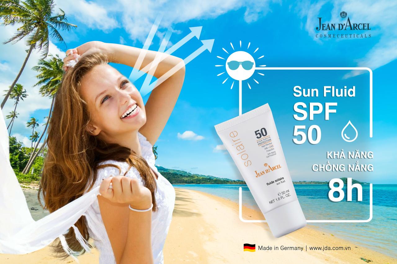 Sữa dưỡng chống nắng SPF50