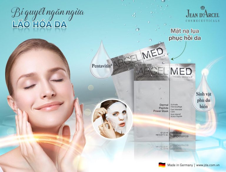 J162 – Dermal Peptide Power Mask – Mặt nạ lụa căng đầy nếp nhăn, săn chắc da